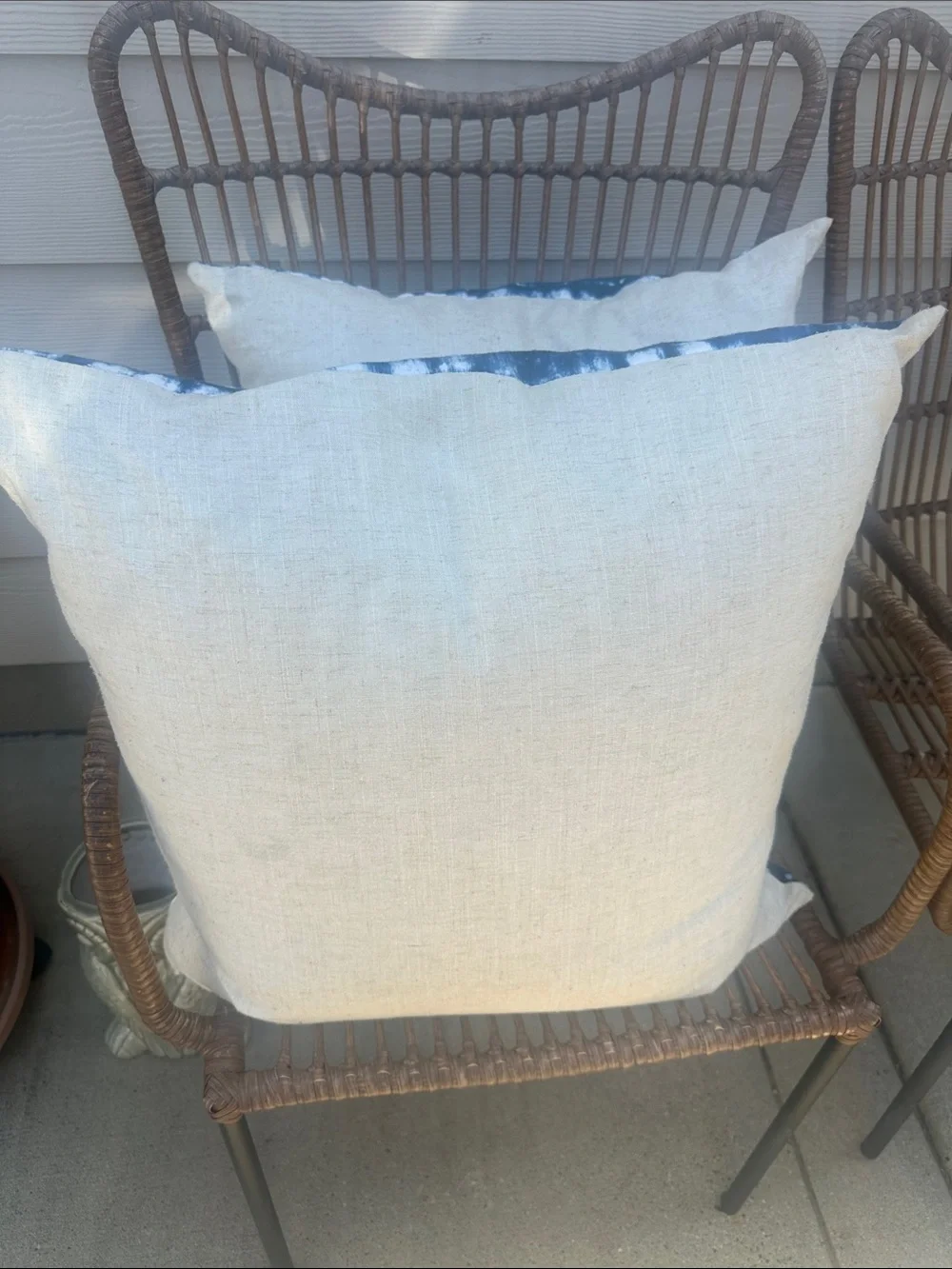 Custom Large Japanese Shibori Pattern Tie-dye Pillows (2)